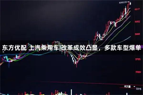 东方优配 上汽乘用车|改革成效凸显，多款车型爆单